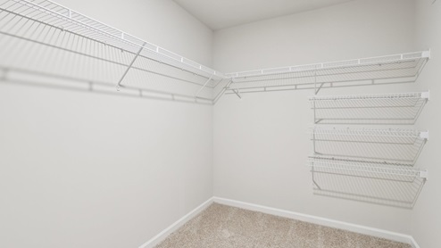 Primary walk-in closet