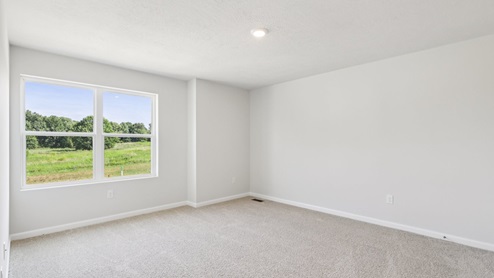 Secondary bedroom with two windows
