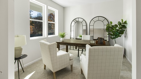 front flex space as office