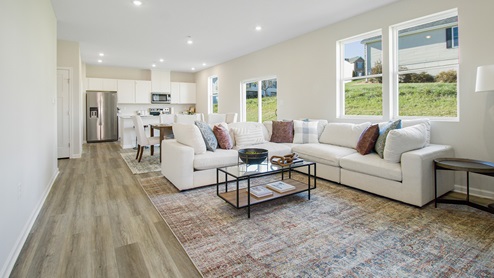 Man level living areas