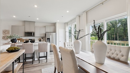 Regent dinette area with sliding glass door