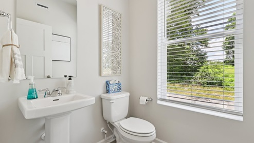 Regent main level half bath