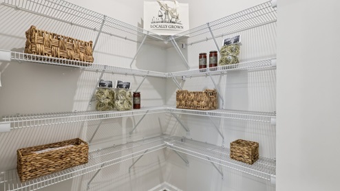 Galen pantry area with shelves
