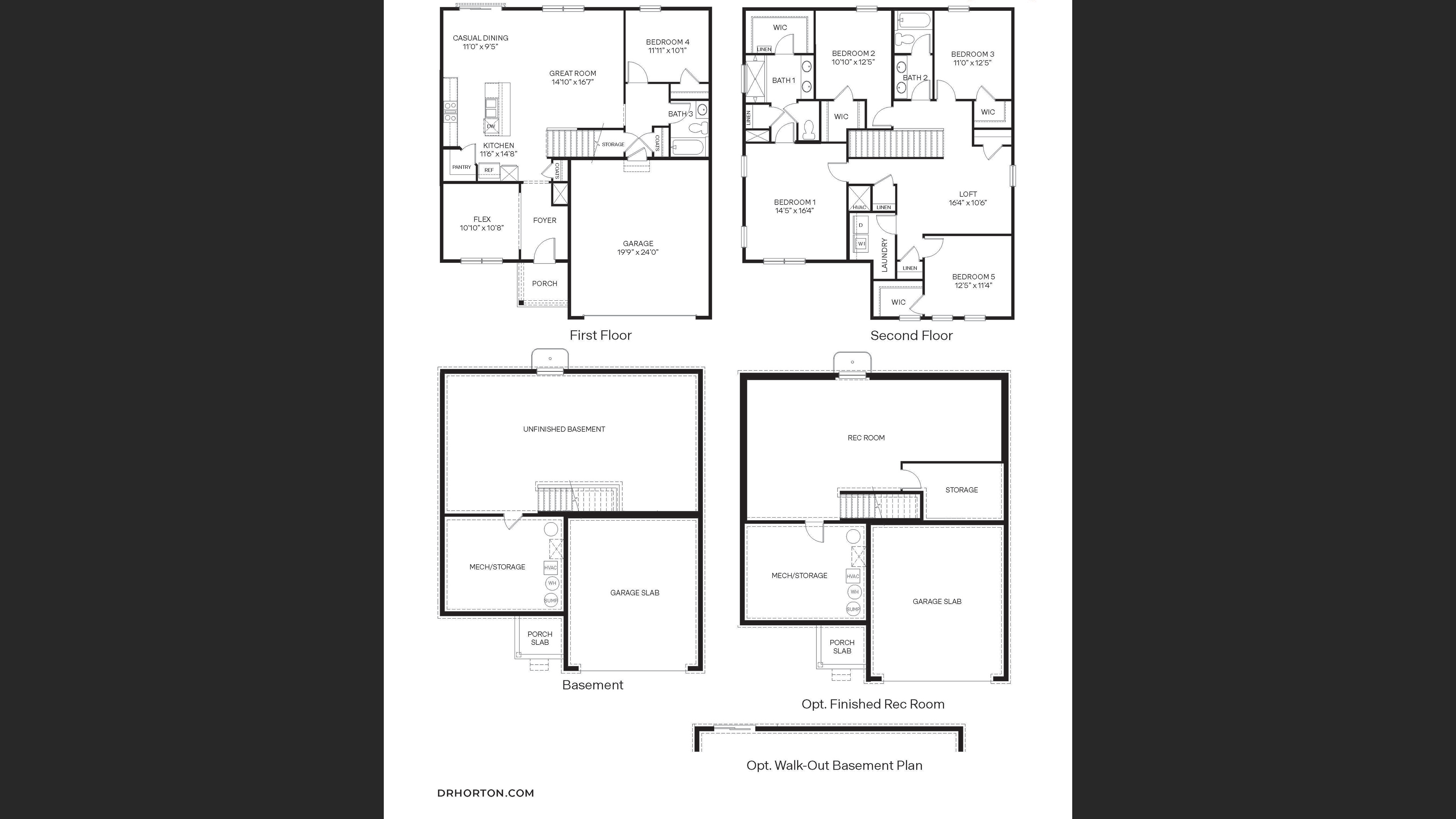 Floorplan prints