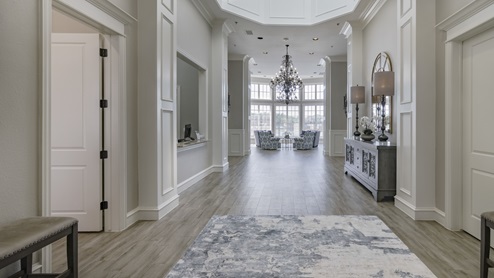 Large Hallway of Williamsburg's amenity center