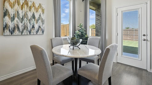 5048 Blazer Way at Fireside by the Lake in Garland, TX breakfast nook by the kitchen