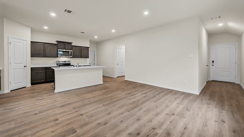 X40C open concept living area