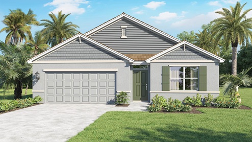 Cali Exterior Elevation D