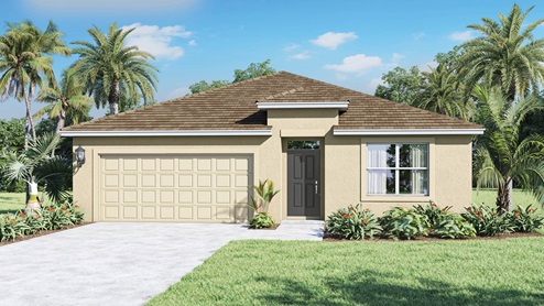 Cali Exterior Elevation H