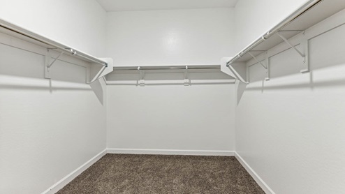 Primary walk-in closet