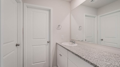 Amber bathroom