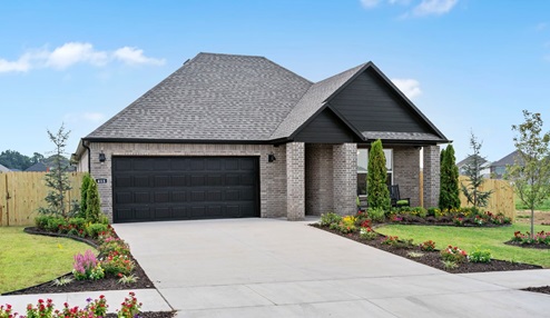 Side Front Brick Elevation