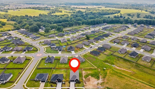Location Pin of Model Home