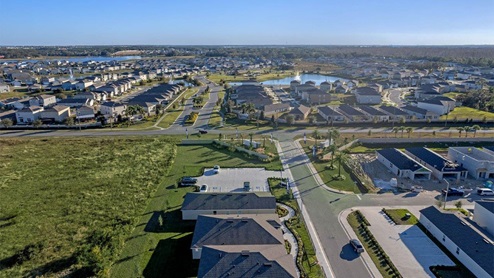 Cascades community aerial view of models