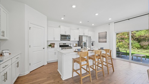 open concept living space