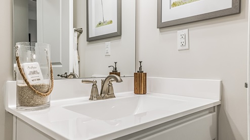 white bathroom