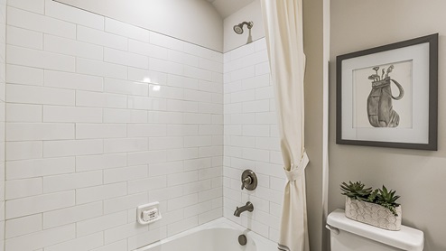 white bathroom