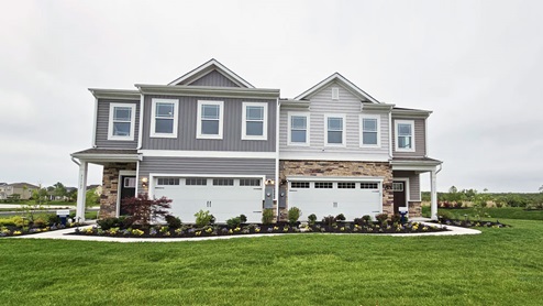 Millville by the Sea Model home park Brentwood and Crofton model homes.
