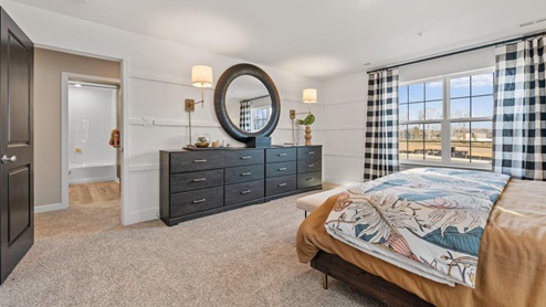 spacious master bedroom
