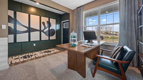 single family home first floor flex room