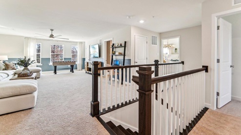 upstairs loft space