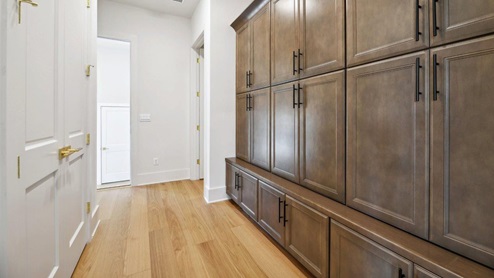 Hampton II Single Family Home White Contemporary Interior