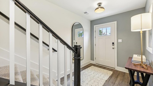 columbus townhome entrance