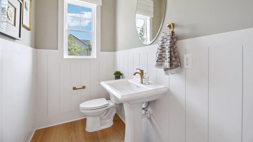 half bathroom