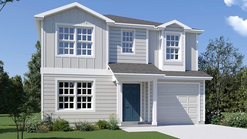 DR Horton San Antonio Riverstone at Westpointe elevation b exterior