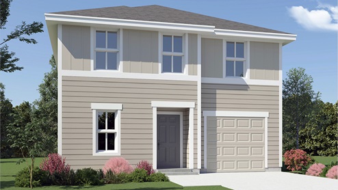 DR Horton San Antonio Riverstone at Westpointe elevation a exterior