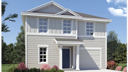 DR Horton San Antonio Riverstone at Westpointe elevation b exterior