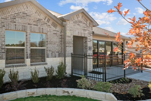 Rockbridge Model Home front door and sales office.