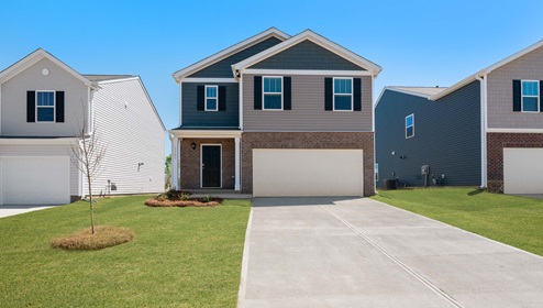 Robie front exterior at Providence Walk in Asheville, North Carolina