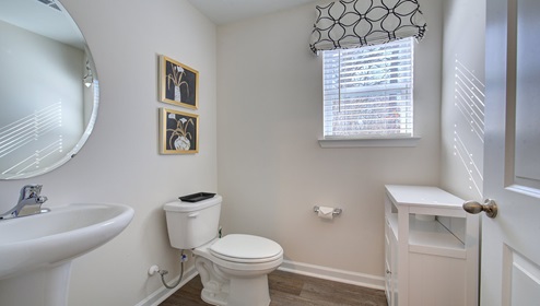Powder bathroom