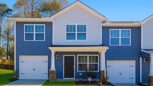 Clement A front exterior at Aberdeen Place in Asheville, North carolina