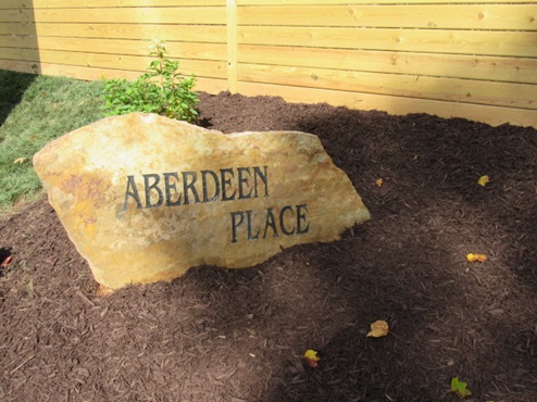 Aberdeen Place Community Monument