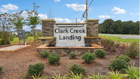 Clark Creek monument