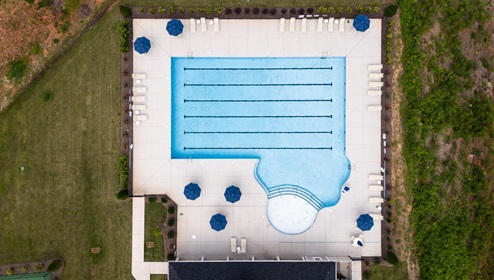 Chestnut at Laurelbrook Aerial Amenities
