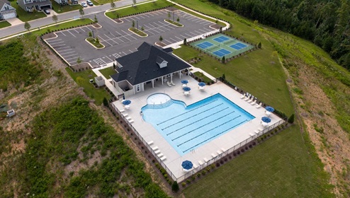 Chestnut at Laurelbrook Aerial Amenities