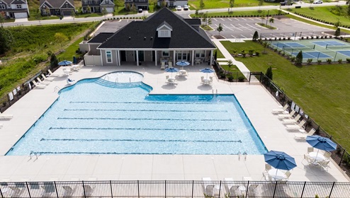 Chestnut at Laurelbrook Aerial Amenities