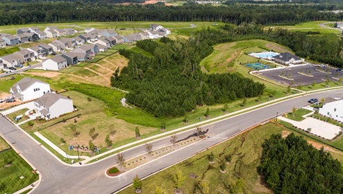 Chestnut at Laurelbrook Aerial Amenities
