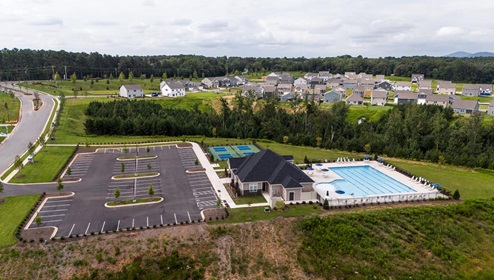 Chestnut at Laurelbrook Aerial Amenities