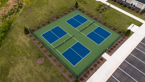 Chestnut at Laurelbrook Aerial Pickleball Amenities