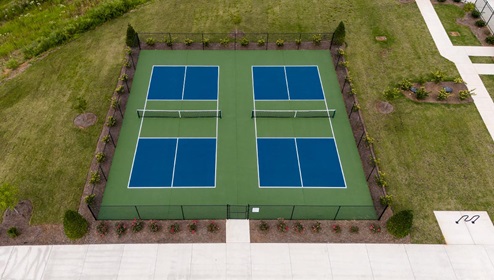 Chestnut at Laurelbrook Aerial Pickleball Amenities