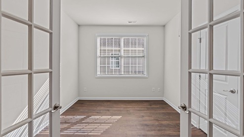 office with french doors