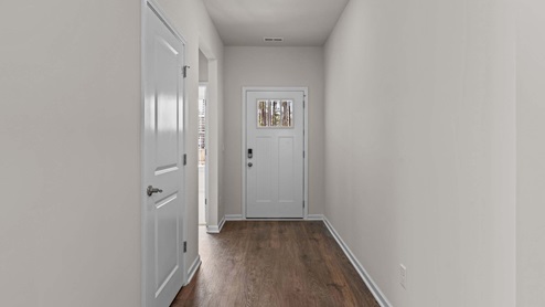 Foyer Facing Front door