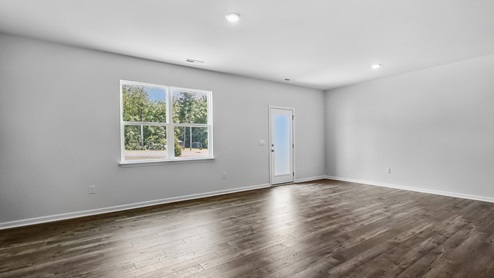 living and dining area
