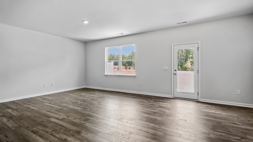 living and dining area
