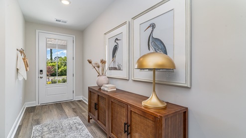 Darby foyer with vinyl plank flooring