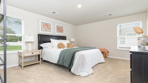 Perry bedroom one with rug